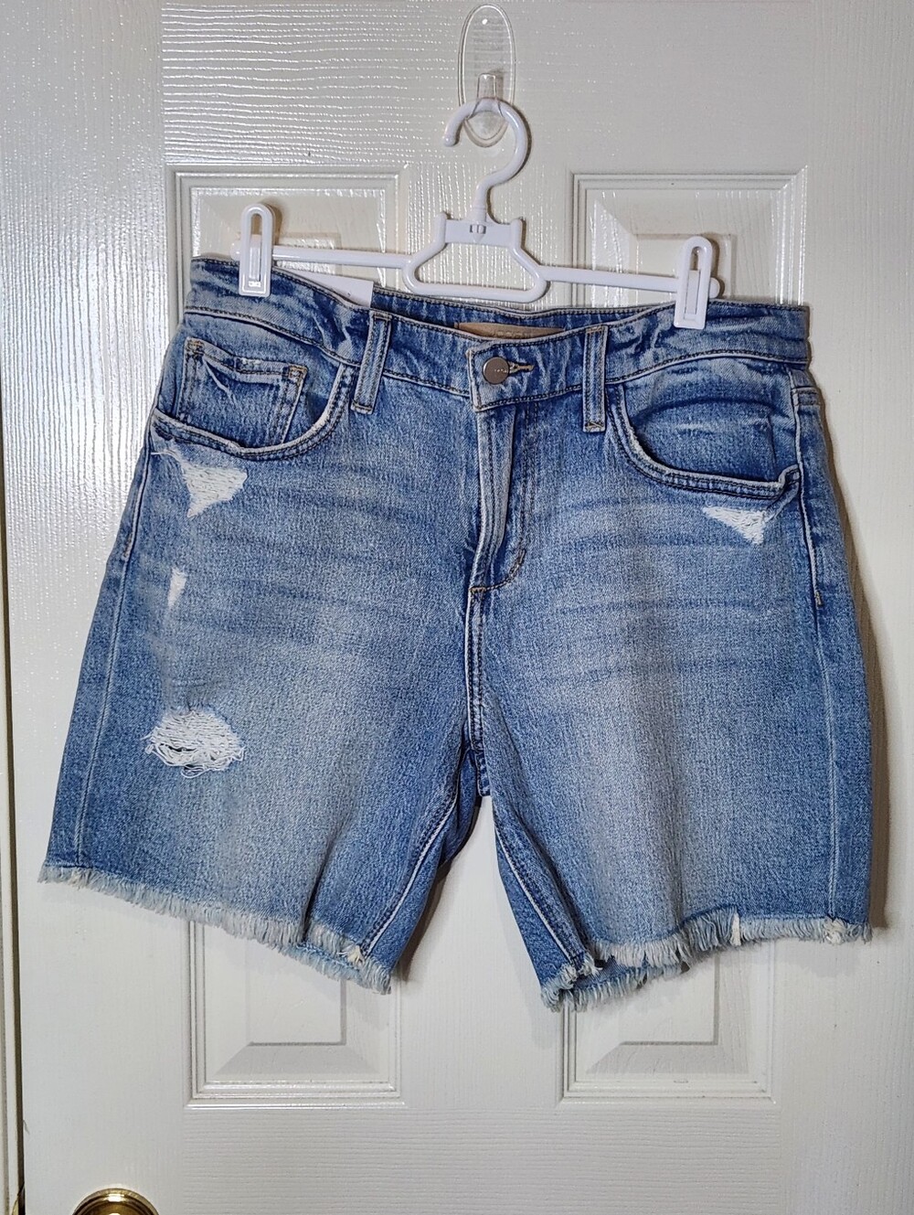 Joe's Jeans Indiana Lara 7  Bermuda Vintage Stretch Denim Shorts NWT Size 29